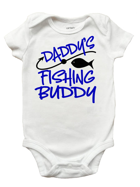 Daddy's Fishing Buddy Onesie - Shop on Pinterest