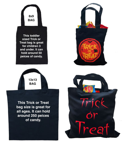Personalized Trick or Treat Bags  Candy Bags for Kids