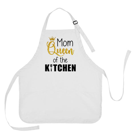 Mom's Kitchen Apron, Kitchen Apron for Mom, Cooking Apron for Mom, Moms  Cooking Apron, Mothers Day Apron, Apron for Mothers Day